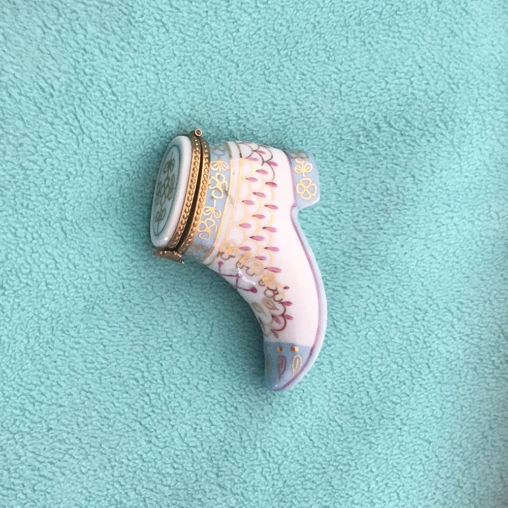 Limoges France hand painted trinket